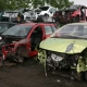 wrecked cars